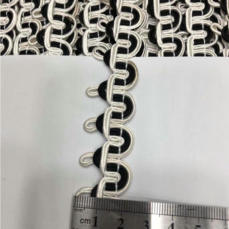 Clothing Accessories Gold and Silver Metallic Border Lace Trim Metallic Gold Sequins Embroidery Tatting Lace Trim